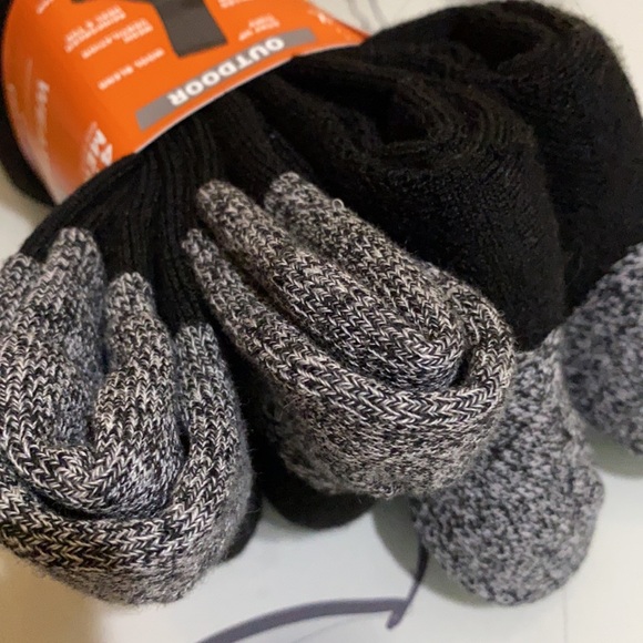 Men’s Weatherproof Vintage Outdoor Crew Socks in Black - 4 packs - Picture 6 of 10